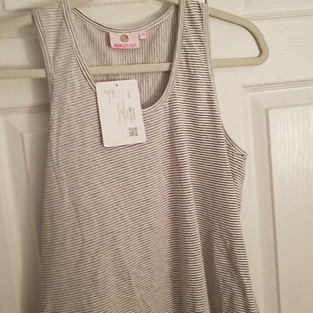 Monogrammed tank top
